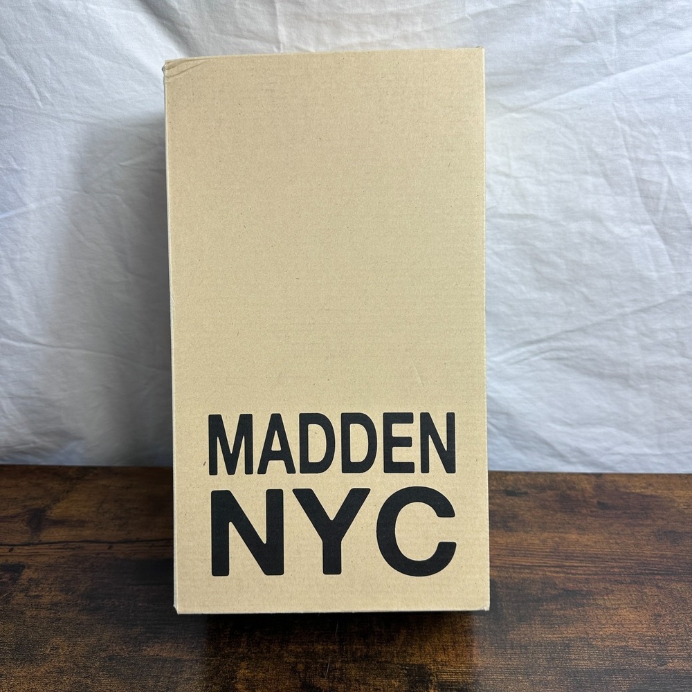 New Madden NYC Slip On Men's Size 7 Loafers Shoes Gray Suede Casual Preppy Retro - Picture 9 of 9